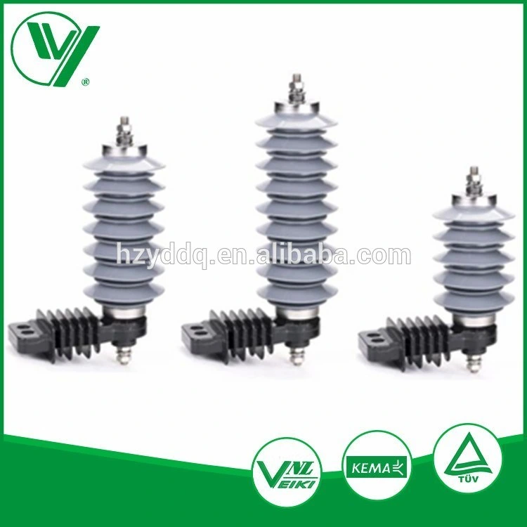 High Voltage Substation Lightning Arresters Manufacturers of 66kv Surge Arrester