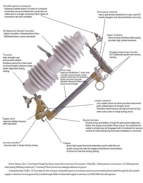 Dropout Fuse Yk4 Series 12kv-15kv